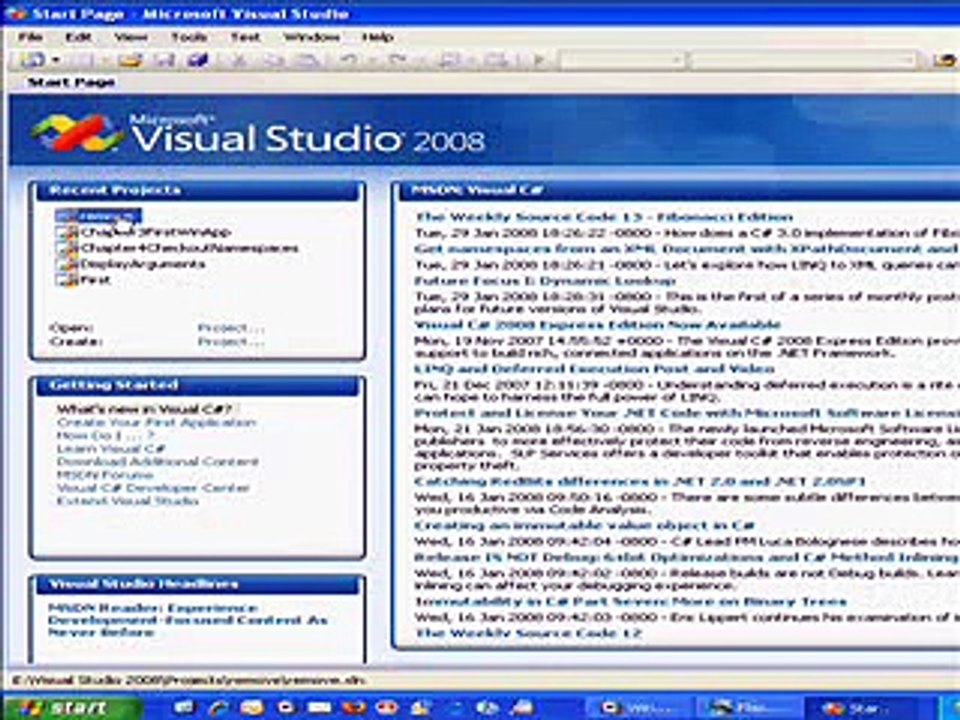 Visual Studio Remove Projects