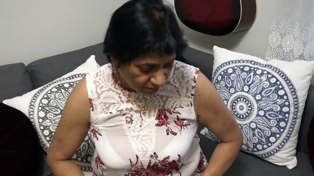 BDMV-158 Aruna Sharma enjoying summer evening at Uppsala Home Sweden Jun 23, 2019