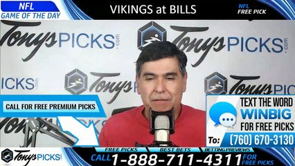 Vikings Bills NFL Picks 8/29/2019