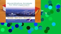 Full E-book  Quantitative Analysis for Management and Student CD-ROM: United States Edition