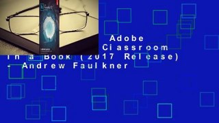 Best product  Adobe Photoshop CC Classroom in a Book (2017 Release) - Andrew Faulkner