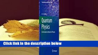 Full E-book  Quantum Physics: An Introduction Based on Photons  For Kindle