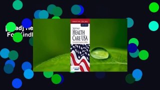 [Read] Health Care USA  For Kindle