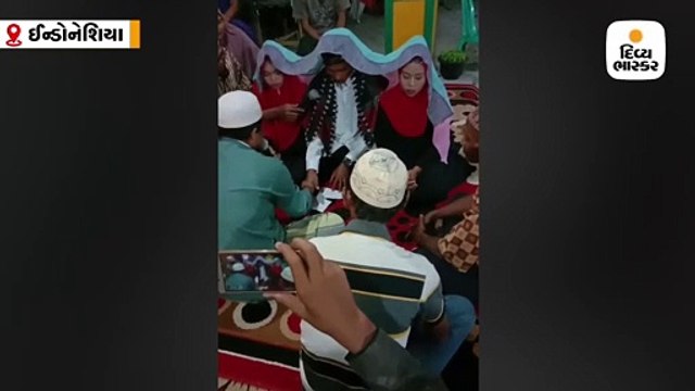 યુવકને તેની બંને ગર્લફ્રેન્ડને દુઃખી નહોતી કરવી માટે બંને સાથે ધામધૂમથી લગ્ન કર્યા