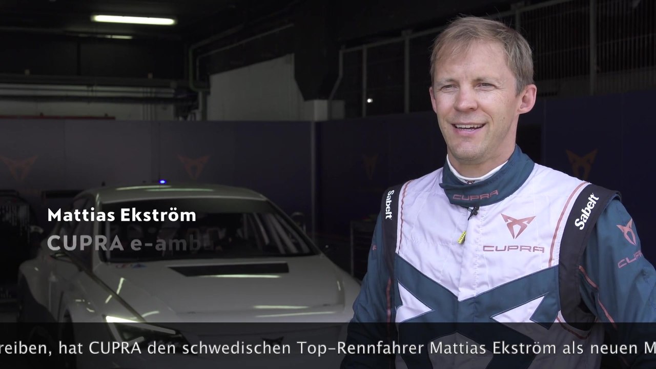 CUPRA holt Mattias Ekström an Bord
