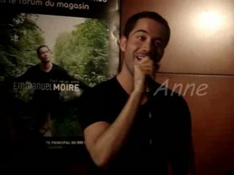 Emmanuel Moire en Showcase Au Mans