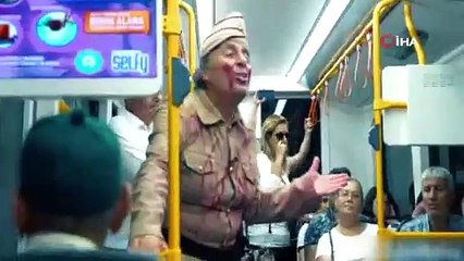 Bursa’da zafer ruhu metroda yaşatıldı