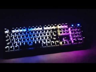 i-Rocks K60M Plus RGB機械鍵盤燈光效果