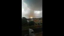 Tornados en Málaga y tromba de agua en Mallorca