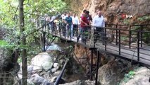 Mersin'de 'Saklı Şelale' turizme kazandırılıyor