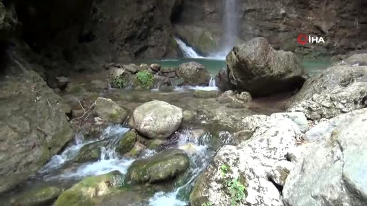 Mersin'de 'Saklı Şelale' turizme kazandırılıyor