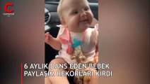 6 aylık bebeğin dans videosu sosyal medyayı salladı