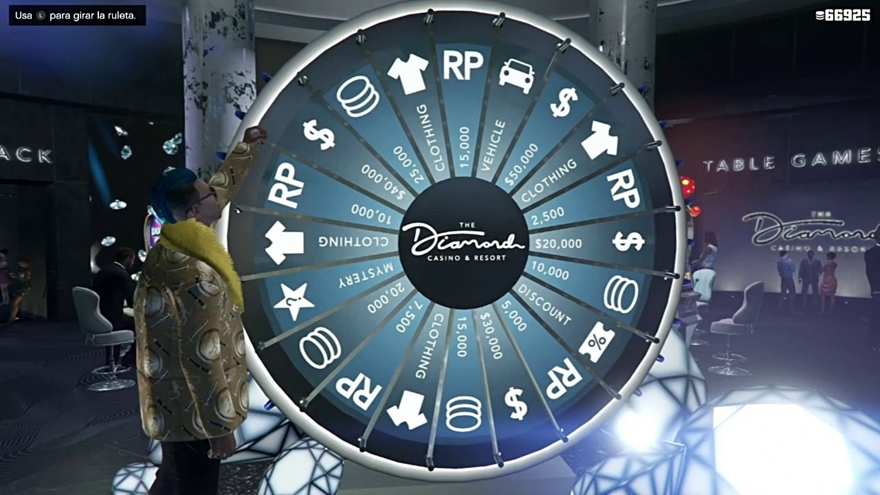 Gira la RULETA infinitas veces (TRUCO) GTA V Online.