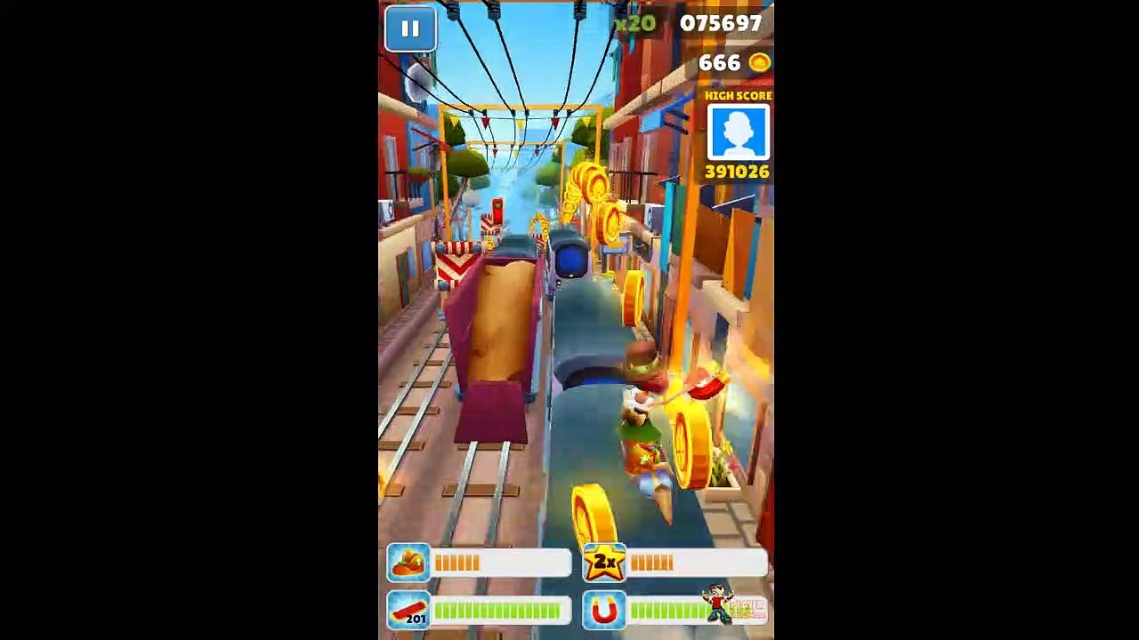Lucy Steam Outfit and Stallion Special Board - Subway Surfers Barcelona 2019 Gameplay