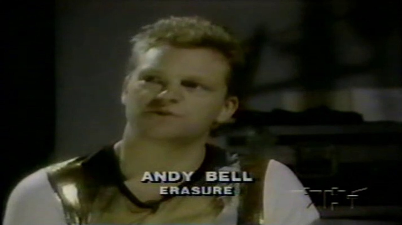 1993 Andy Bell (Erasure) Interview Clip w/Tom Jones