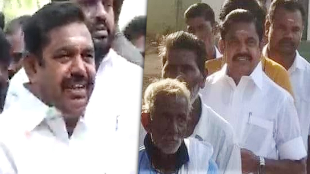 Tamilnadu CM Edappadi Palanisamy pressmeet