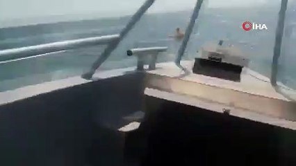 Deniz yatağında uyuyakalan kadın Azak Denizi’nde kurtarıldı