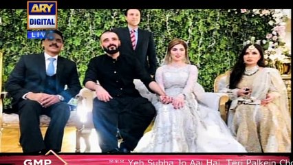 Dikhiye Hamza Ali Abbasi Aur Naimal Ke Shadi Ki Kuch Haseen Tasweeren