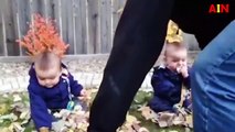 Funniest Babies Outdoor Moments - Baby Fails Video