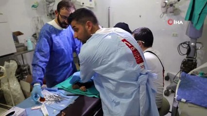 Gönüllü doktorlardan Suriyeli çocuklara sünnet