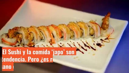 ¿Es sano comer sushi?