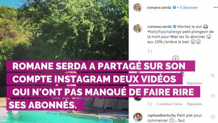 VIDEO. Romane Serda topless : sa vidéo hilarante pour célébrer ses 5000 followers Instagram