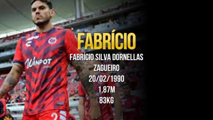 Fabrício - Zagueiro - Veracruz 2019