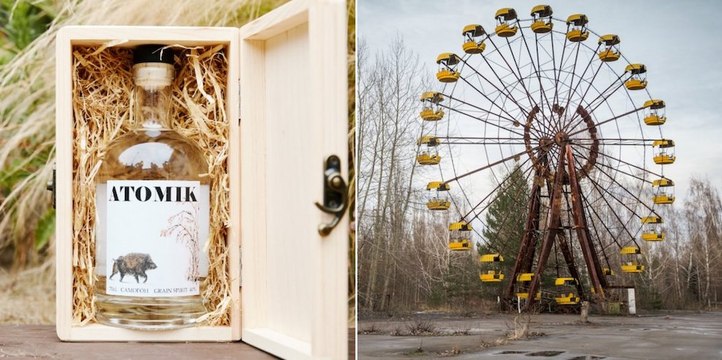 ATOMIK, une vodka créée à partir de céréales radioactives de Tchernobyl