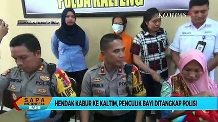 Hendak Kabur Ke Kaltim, Penculik Bayi Ditangkap Polisi