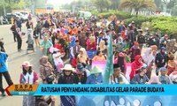 Ratusan Penyandang Disabilitas Gelar Parade Budaya