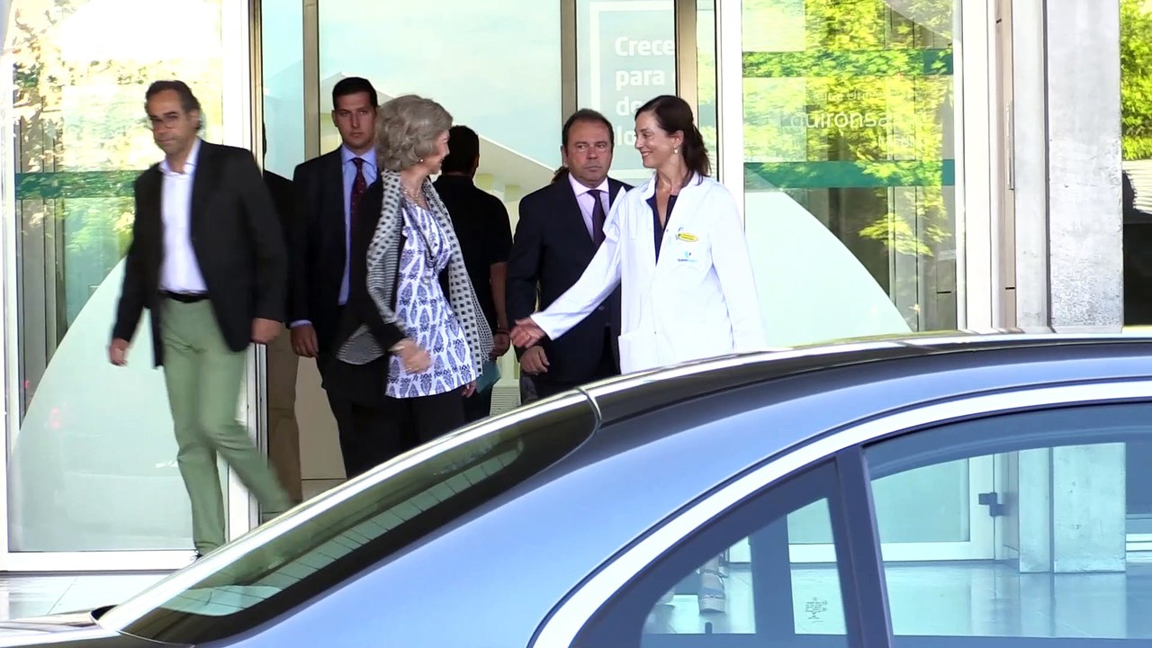 Inesperada visita de la reina Sofía al rey Juan Carlos en el hospital