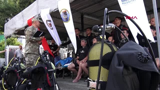 Bağcılar'da 30 ağustos zafer bayramı 'zafer dalışı'yla kutlandı