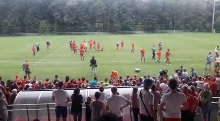 Les joueurs du Standard rencontrent leurs supporters