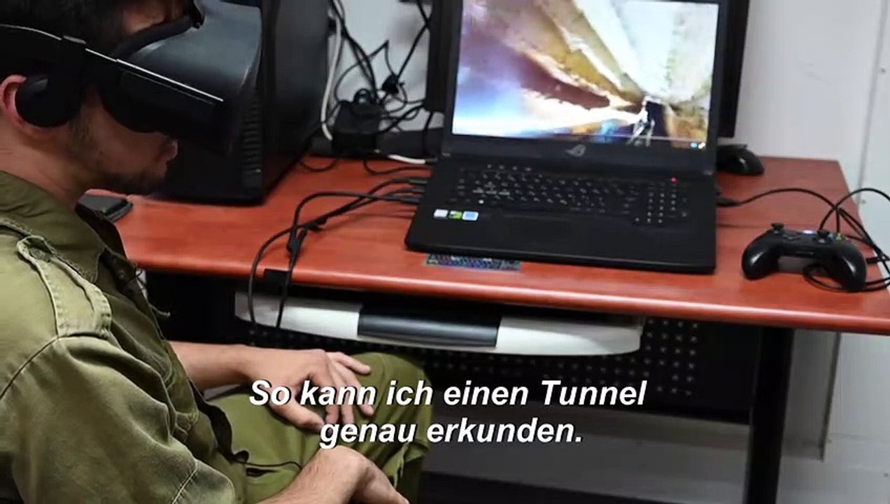 Per Erweiterter Realität in den Tunneln feindlicher Kämpfer