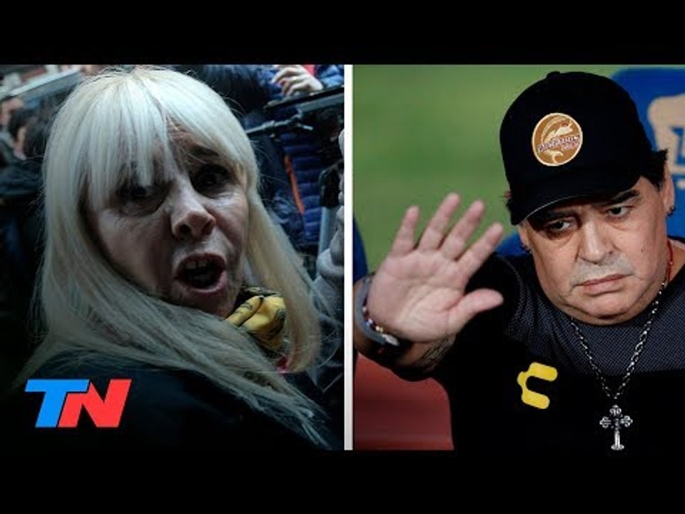 La "guerra de las camisetas" de Diego Maradona: operativo judicial en la casa de Claudia Villafañe