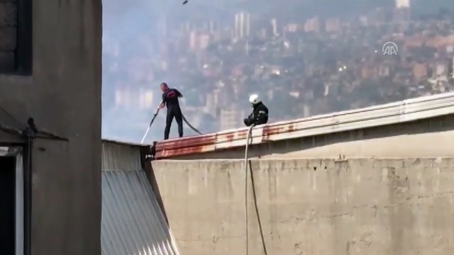 Fabrika yangını (4) - KAHRAMANMARAŞ