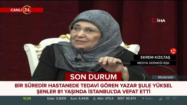 Yazar Şule Yüksel Şenler hayatını kaybetti