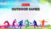 Outdoor Games names for Kids in English || Both Indoor and Outdoor Games Name || Games for Kids || Viral Rocket