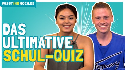 Video herunterladen: Wenn du 6 Fragen schaffst, bist du ein Genie  – Schul-Quiz | Wisst ihr noch?