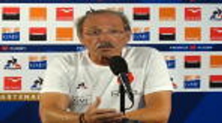 XV de France - Brunel : "Je suis persuadé que Ntamack est un très bon buteur"