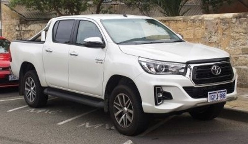 Le modèle de la Toyota Hilux