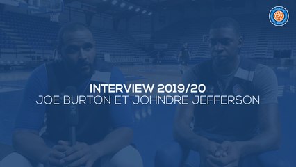 2019/20 Interview - Joe Burton/Johndre Jefferson