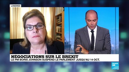 Parlement britannique suspendu jusqu'au 14 octobre : l'objectif est de "limiter le temps de débat" sur le Brexit