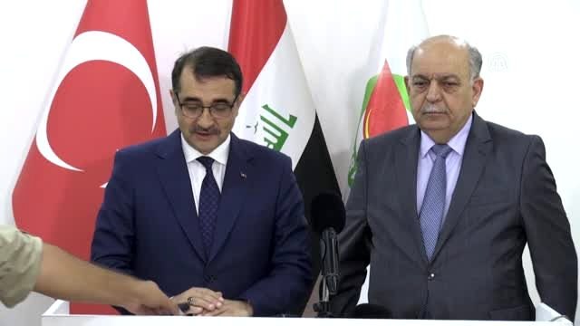 Enerji ve Tabii Kaynaklar Bakanı Dönmez'in Irak temasları (1)