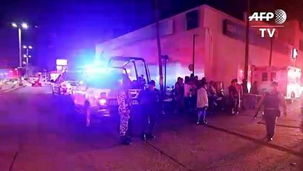 Una veintena de muertos en incendio en México investigado como un "ataque"