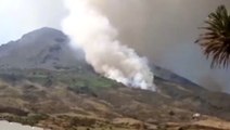 Stromboli (ME) - Nuova forte esplosione del vulcano, cenere sulle case (28.08.19)