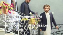Afghanistan: le fils du commandant Massoud enfile le costume de son père