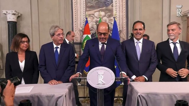 Roma - Consultazioni - Gruppi Parlamentari Partito Democratico del Senato e della Camera (28.08.19)