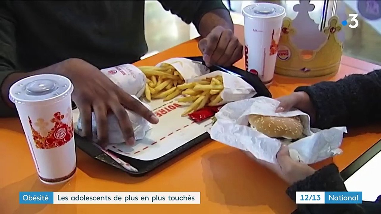 Forte hausse de l'obésité chez les adolescents