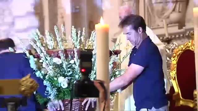 El Sevilla Fútbol Club visita a la Virgen de los Reyes